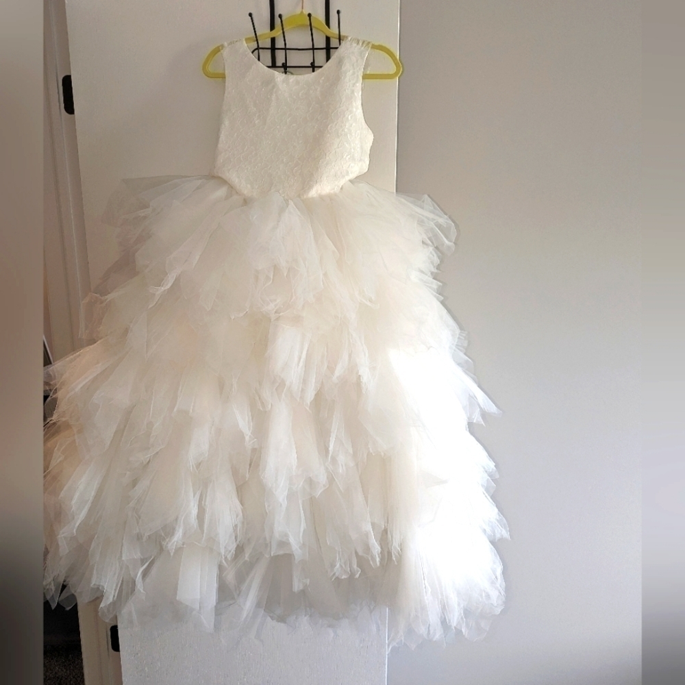 NWOT Girls White Dress First Communion